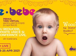 E-Bebe live by Doctor MIT targul virtual din Romania dedicat familiilor in crestere