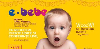 E-Bebe live by Doctor MIT targul virtual din Romania dedicat familiilor in crestere
