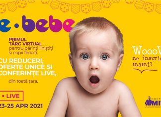 E-Bebe live by Doctor MIT targul virtual din Romania dedicat familiilor in crestere