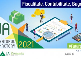 Fiscalitate, Contabilitate, Bugetare, primul webinar susținut de consultanții Citibank, în cadrul incubatorului JA BizzFactory