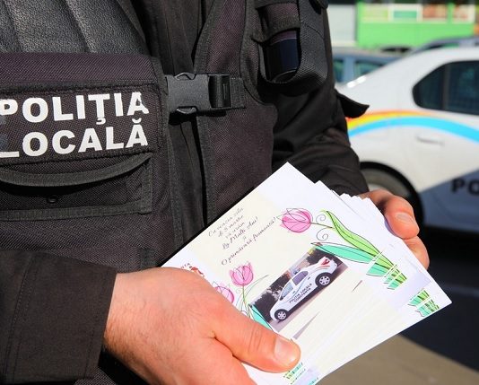 Politia Locala Constanta in misiune speciala de 8 martie