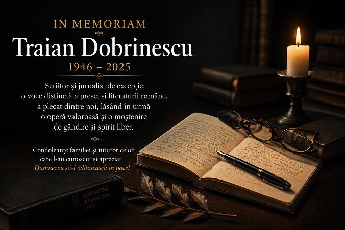 A murit scriitorul si jurnalistul Traian Dobrinescu