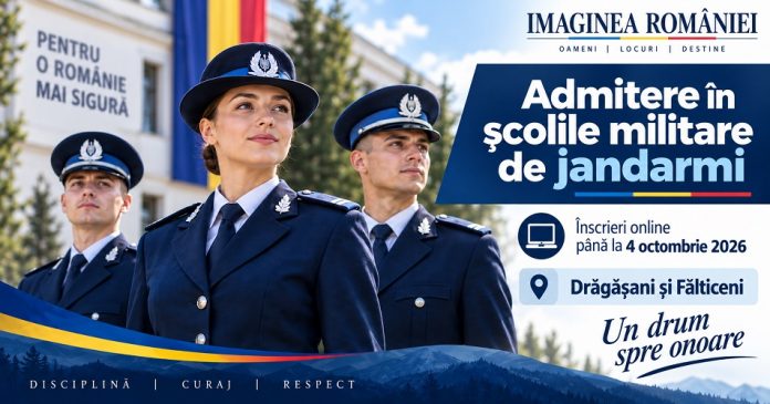 Admitere în școlile militare de jandarmi. Înscrierile sunt deschise până pe 4 octombrie