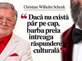 Christian Wilhelm Schenk: Spectacolul mediocrității în cultura română
