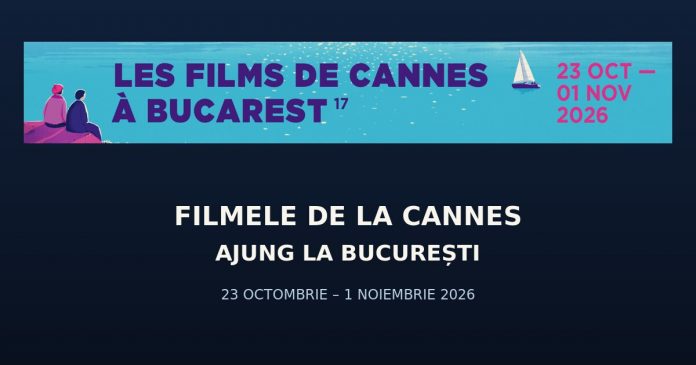 Filmele premiate la Cannes ajung la București