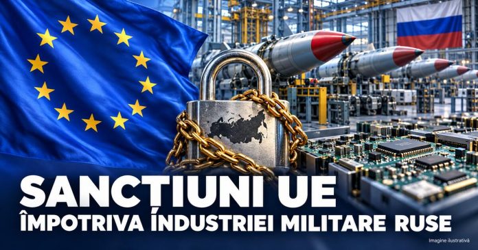 RUSIA, vizată de sancțiuni europene record împotriva industriei de război