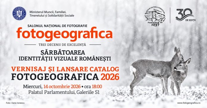 România prin obiectiv la Fotogeografica 2026, ediția aniversară de la Palatul Parlamentului