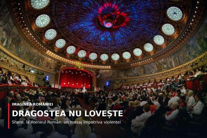 „Dragostea poartă pantofii roșii” sute de oameni, la Ateneul Român, pentru o dragoste care nu lovește