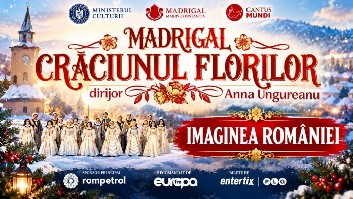 „Madrigal de Crăciun” 2026 în opt orașe din România